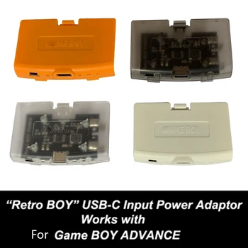 Внешний адаптер питания Retro BOY для Game Boy Advance GBA с IPS ЖК-экраном высокой яркости без аккумулятора