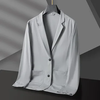 Z655-мужская новая корейская модная профессиональная куртка для делового отдыха, роскошный костюм в стиле Yinglun