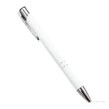 Портативная Черная Ручка M17F Металлические Выдвижные Шариковые Ручки Офисная Ручка Для Письма