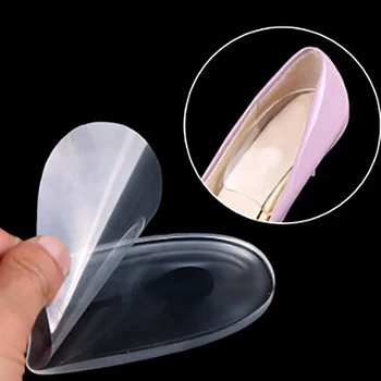 1 пара U-образных подушечек для пятки, вкладыши для обуви, силиконовые гелевые подушечки для пятки Для обуви, защита пятки S / M / L