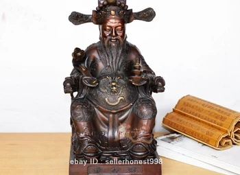 Счастливый Фэн-шуй Маммона Будда Статуя Будды из чистой меди и бронзы Бог богатства