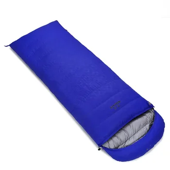 Пуховый спальный мешок для похода в поход, обеденного перерыва, защиты от зимних холодов, утолщенный спальный мешок из белого утиного пуха в стиле пэчворк