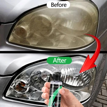 Средство для ремонта ламп Восстановление полировки фар автомобиля Долговременная защита Окисляющая жидкость для автомобиля XG-8