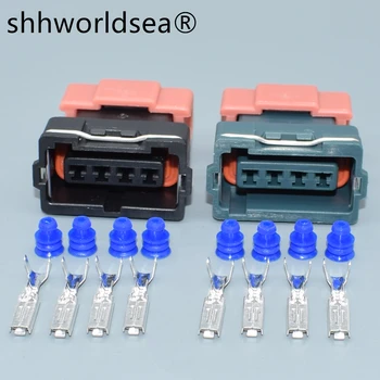 shhworldsea 4-Контактный Разъем 10378 Auto Connector Для Toyota 4 AGE 16V TPS Mitsubishi KA24 SR20 MAF EVO Lancer TPS Plug