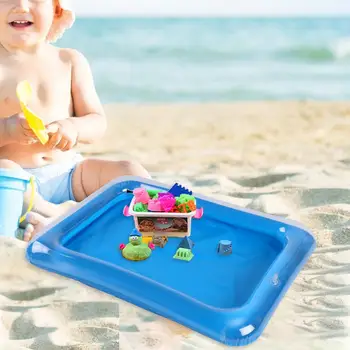 Высококачественный детский надувной набор для песочницы из ПВХ Пляжные игрушки Песочные дети Детская развивающая игрушка Более толстая секция Песочный пляж для детей