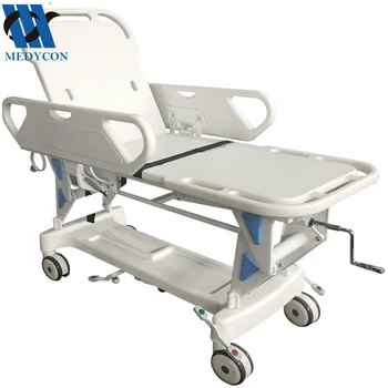 Bdec02 Высококачественная Транспортная Тележка Роскошное Больничное Ручное Спасательное Оборудование Кровать Для Экстренного Переноса Пациента
