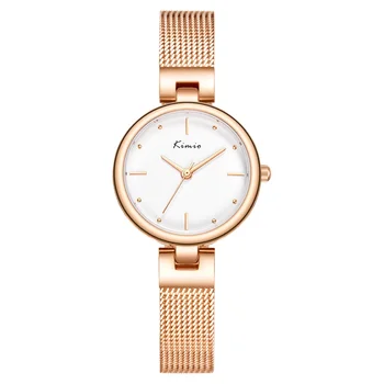 Модные женские наручные часы Kimio, водонепроницаемые кварцевые часы, Часы-браслет из нержавеющей стали, женские деловые часы Relojes Para Mujer
