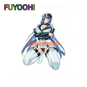 FUYOOHI of Stylish Anime Car Stickers - Солнцезащитный крем и защита от царапин для бамперов, окон, мотоциклов, ноутбуков и многого другого!