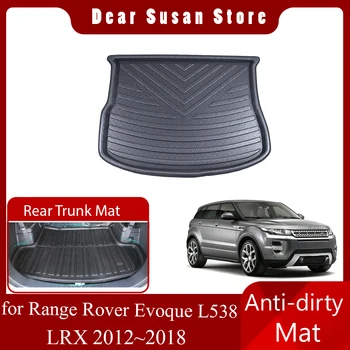 Коврик для заднего багажника автомобиля Range Rover Evoque L538 LRX 2012 ~ 2018 2013 Панель багажного отсека, коврик, накладка, накладка на подкладку, аксессуары на заказ