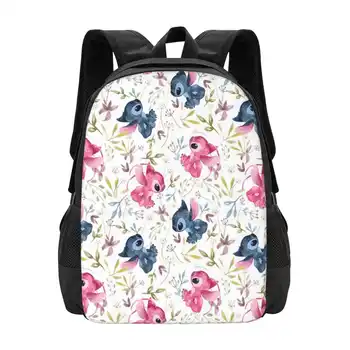 И сумка-рюкзак Angel Bag Для мужчин, женщин, девочек-подростков, Lilo и Flowers Hawaii Angel