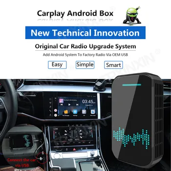 IPS Радио Carplay Android Auto Audio Для Cadillac XT5 2018 2019 2020 Apple Video Wireless Box Автомобильный Мультимедийный Плеер Зеркальная Ссылка
