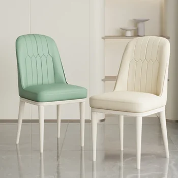 Скандинавские современные обеденные стулья, дизайнерские роскошные обеденные стулья для гостиной, дизайнерская банкетная мебель для дома Sillas Comedor RR50DC