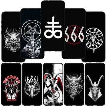 Сатанинский Череп Демона 666 Чехол Для Телефона Xiaomi Redmi Note 11 10 9 8 Pro 9S 10S 11S 9A 9C NFC 9T 10A 10C 8A Мягкий Чехол