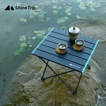 Mountain Fun портативный алюминиевый складной стол для кемпинга, стол для стойла, многоцелевой алюминиевый стол для пикника и барбекю