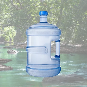 Походное ведро PC Clearwater Bucket 5/11/15 литров Простое прочное ведро для родниковой воды на открытом воздухе (небесно-голубое)