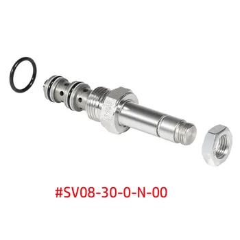 SV08-30-0- Золотниковый клапан N-00, 3-ходовой, 4 GPM, совместим с полостью VC08-3, используется для соленоидов размера 08 (отверстие 1/2 дюйма), катушечного оборудования.