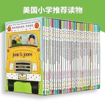 28 Книг / комплект Джуни Б. Джонс Полное собрание английских книг для чтения 
