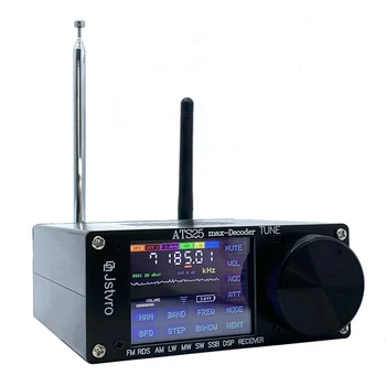 Новый Функциональный Декодер Ats25max RDS Si4732, Полнодиапазонный Радиоприемник, DSP-Радиоприемник Со Сканированием Спектра, DSP-Приемник