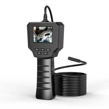 Промышленный Эндоскоп Камера IPS Экран HD1080P Труба Канализационный Инспекционный Бороскоп IP67 Водонепроницаемые Светодиоды Для Автомобильных Труб Пластик