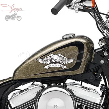 Наклейка Fly Eagle Наклейки на обтекатель Наклейки на топливный бак Виниловые наклейки для Harley Sportster XL1200V 72