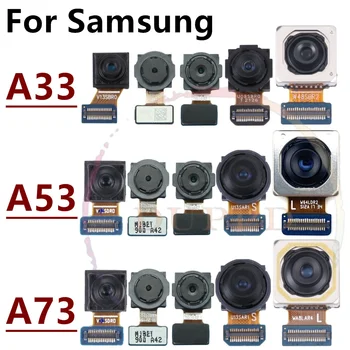 Задняя Основная Камера Заднего Вида Модуль Фронтальной Камеры Гибкий Кабель Для Samsung Galaxy A33 A336 A53 A536 A73 5G A736 Оригинальная Заменяемая Деталь