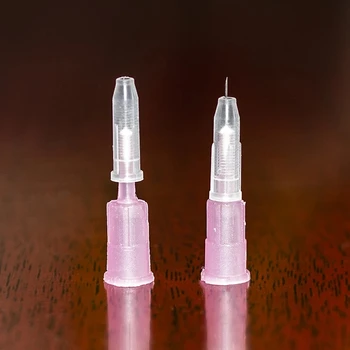 31 Г 4 мм регулируемая маленькая игла одноразовая 31 Г медицинская микропластиковая инъекционная косметическая стерильная игла хирургический инструмент