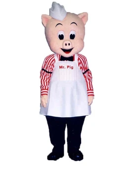 костюм талисмана розовой свиньи mr. pig пользовательские комплекты маскарадных костюмов mascotte маскарадный костюм мультяшного персонажа N31844
