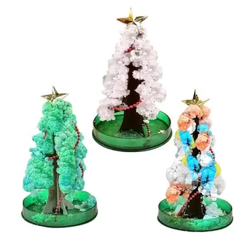 Растущая рождественская елка, бумажное дерево, цветущая волшебная бумага, Креативные интересные развивающие игрушки и игрушки для вечеринок, сделай сам Рождество