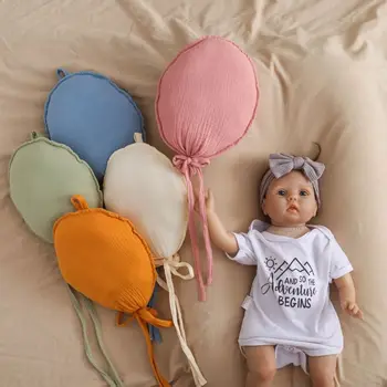 Хлопковая детская подушка Простые Мультяшные подвесные украшения в стиле INS, Одежда с воздушным шаром