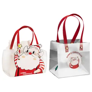 Подарочная сумка Санта-Клауса, переносная детская сумка, Рождественская сумка, Рождественская сумка для конфет.