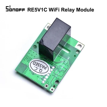 SONOFF RE5V1C-5V Wifi Модуль Релейного переключателя Inching/Selflock Работает С приложением EWlink Smart Home DIY Control Switch Ewelink