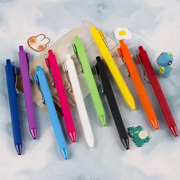 Изящные 2шт Полезные ручки для подписи телесного цвета, милые шариковые ручки, красивые студенческие принадлежности