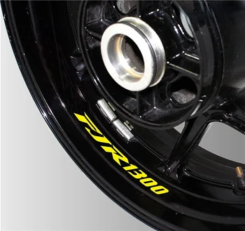 Стиль мотоцикла Логотип колеса шины креативные наклейки на внутреннюю сторону обода Декоративная наклейка подходит для YAMAHA FJR1300 fjr 1300