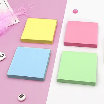 Мягкие цветные блокноты для заметок, 3 × 3 
