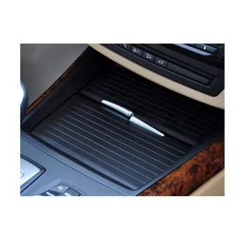 Задняя секция Жалюзи центральной консоли, внутренние жалюзи для BMW X5 X6 E70 E71 E72, Держатель для стакана воды, Отделка крышки