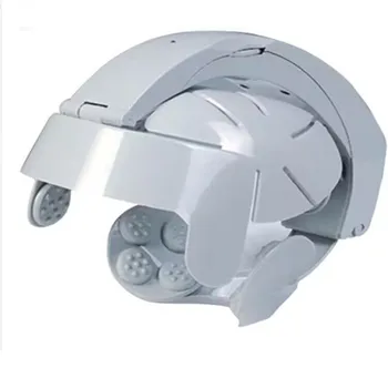 Бесплатная доставка, многофункциональный электрический массажер для головы, домашний вибрирующий шлем для легкого массажа головы и скальпа для мозга